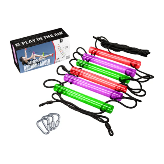 b4Adventure Slackers Ninjaline Bachar Ladder Manual
