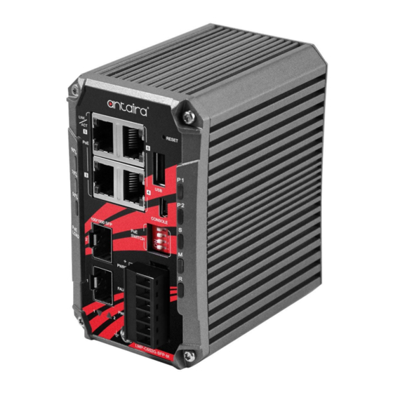 ANTAIRA LMP-C602G-SFP-bt-V2 Series Hardware Manual