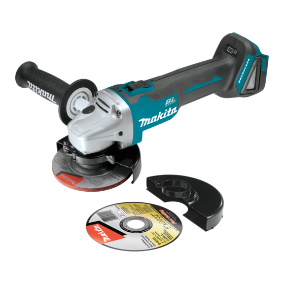 Makita XAG03Z Instruction Manual
