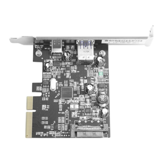 Vantec UGT-PC371AC Installation Manual