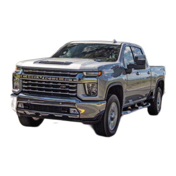Chevrolet SILVERADO 3500 HD 2022 Getting To Know Manual