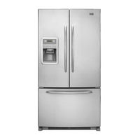 Maytag MFI2569VEM - 25.0 cu. Ft. Refrigerator User Instructions