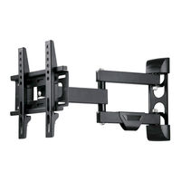 Hama TV WALL BRACKETS Operating Instructions Manual