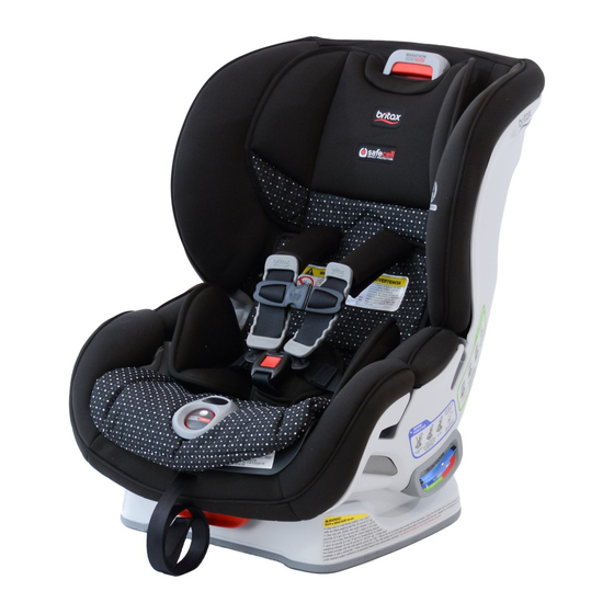 Britax Child Safety MARATHON Car Seat Manuals