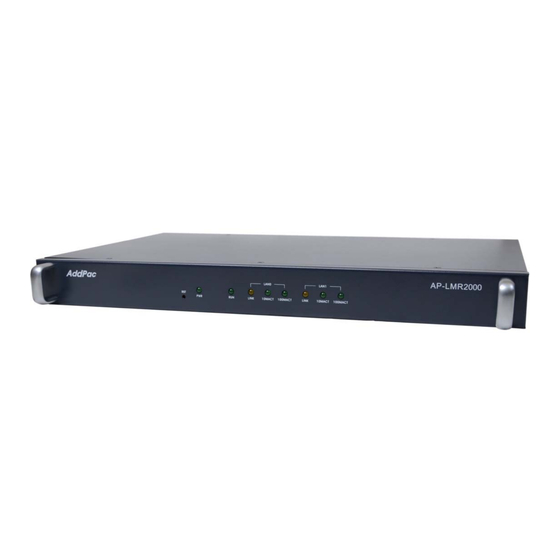 AddPac AP-LMR2000 Manual