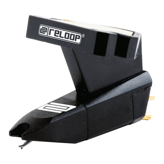 Ortofon Reloop Concorde Series Quick Manual