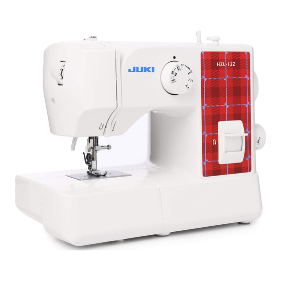 JUKI HZL-12Z Instruction Manual