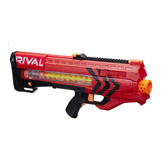 Hasbro Nerf Rival Zeus MXV-1200 Quick Start Manual