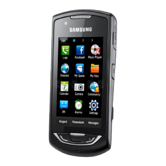 Samsung GT-S5628I User Manual
