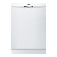 Bosch SHSM63W55N/13 Operating Instructions Manual