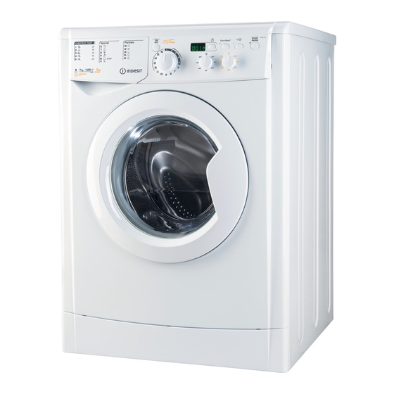 Indesit EWDD 7145 Instructions For Use Manual