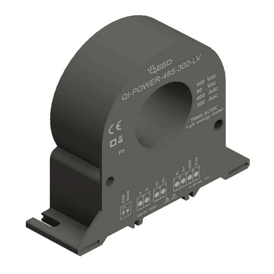 EED QI-POWER-485-300-LV Quick Start Manual