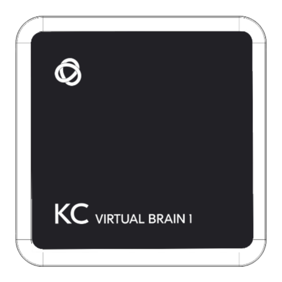 Kramer KC-Virtual Brain1 Quick Start Manual