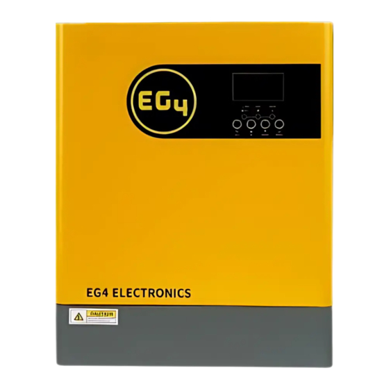 EG4 EG4-3000EHV-48 Manuals