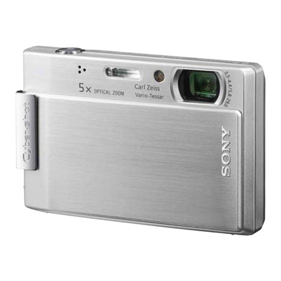 Sony DSC-T100 Service Manual