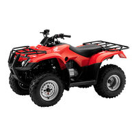 Honda 2005 TRX250TM Fourtrax Owner's Manual