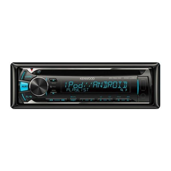 Kenwood KDC-U263R Instruction Manual