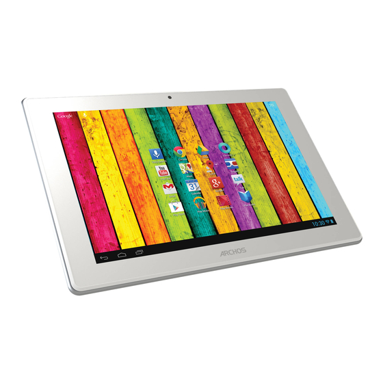 Archos 101 TITANIUM Quick Start Manual