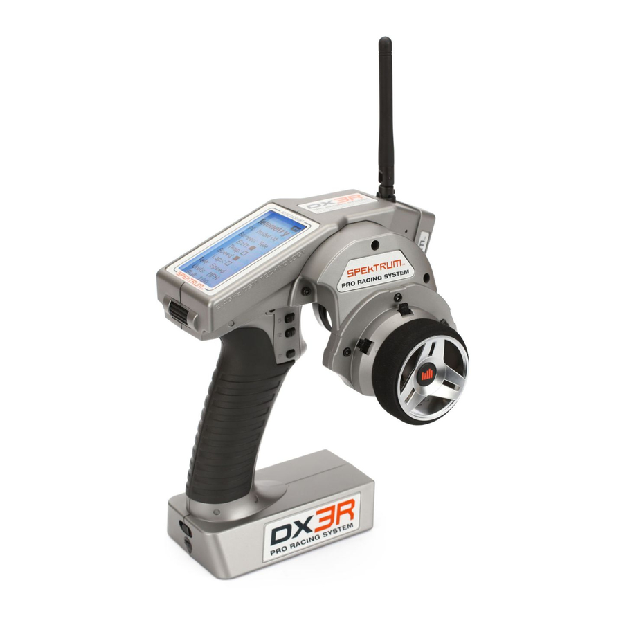 Horizon Hobby Spektrum DX3R Manuals