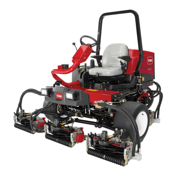 Toro Reelmaster 3550 Operator's Manual