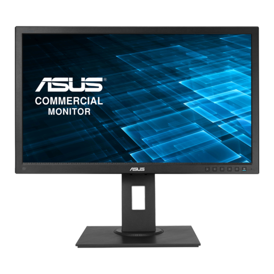 Asus BE239 Series LCD Monitor Manuals