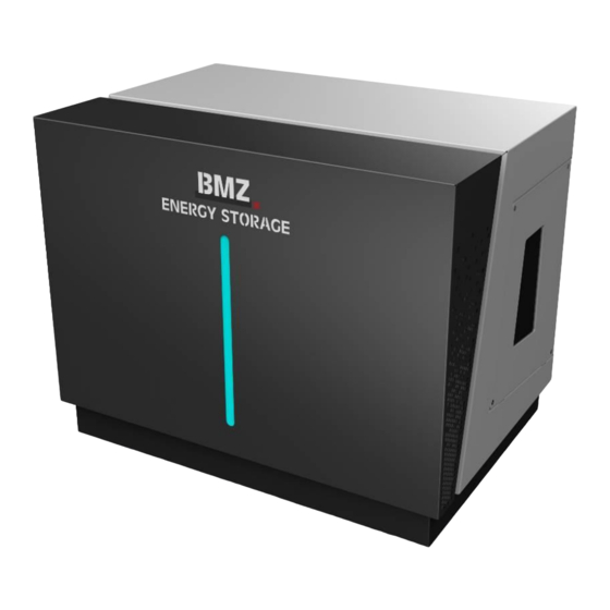 BMZ ESS 7.0 Installation Instructions