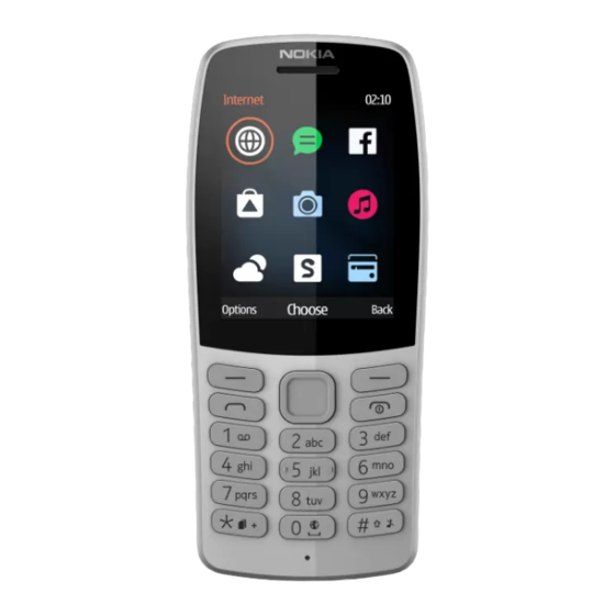 Nokia 210 Dual SIM User Manual