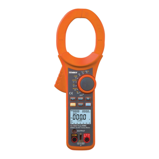 Tenma 72-7800 User Manual