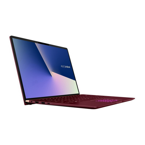 Asus UX333FN E-Manual