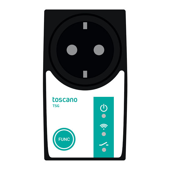 toscano tcontrol TSG User Manual