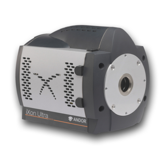 Oxford Instruments Andor iXon Ultra Quick Start Manual