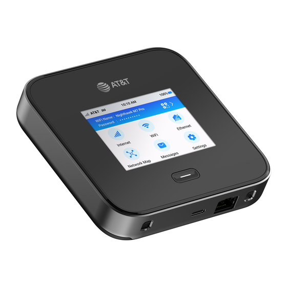 AT&T NETGEAR Nighthawk M7 PRO Quick Start Manual