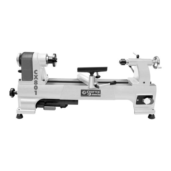 Craftex CX801 User Manual