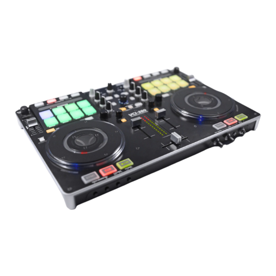 Serato Vestax VCI-380 Quick Start Manual