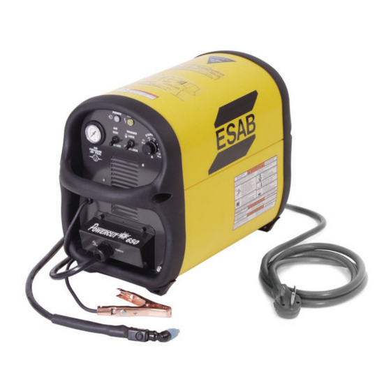 ESAB Powercut 650 Instruction Manual