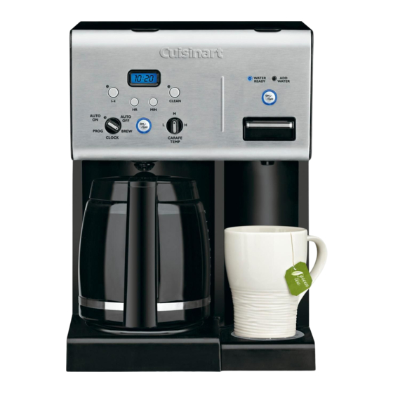 Cuisinart CHW-12C Instruction Booklet