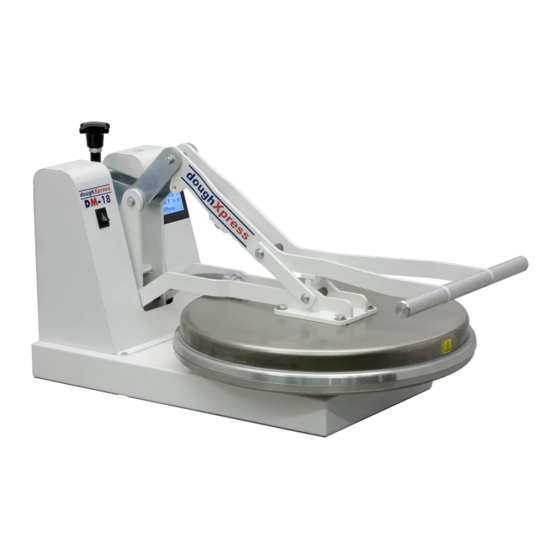 DOUGHXPRESS DM-18 Manual