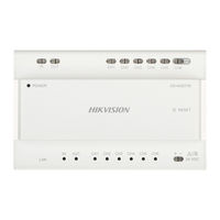 Hikvision DS-KAD706-S Installation Manual