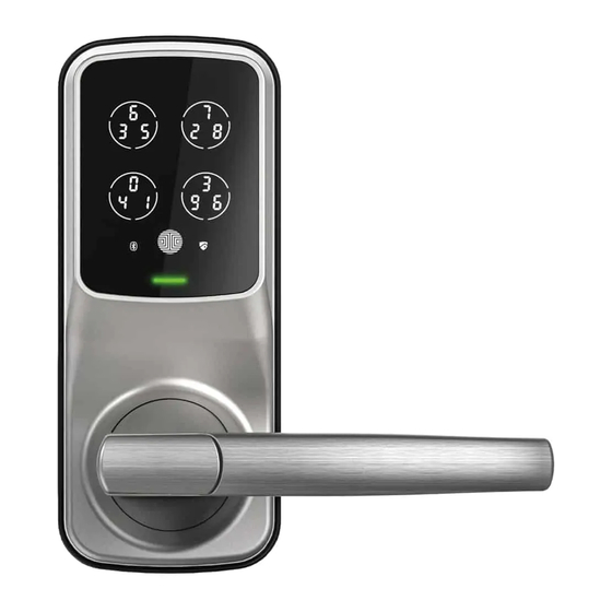 Lockly LUX Compact Smart Door Locks Manuals