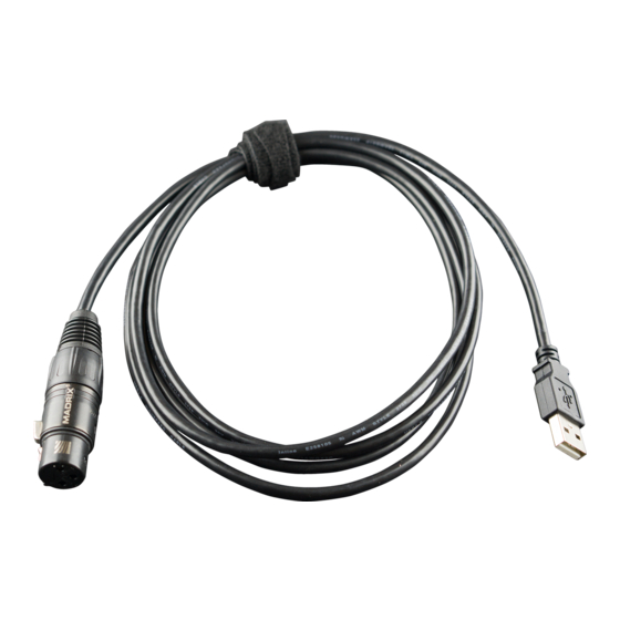 MADRIX USB SMPTE Quick Start Manual & Technical Manual