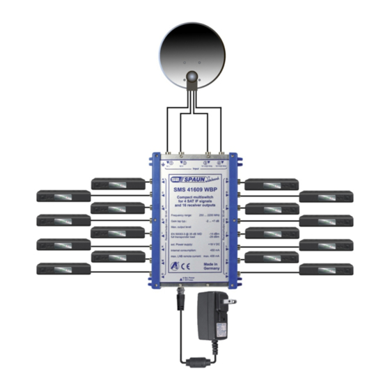SPAUN SMS 41209 WBP Technical Instructions