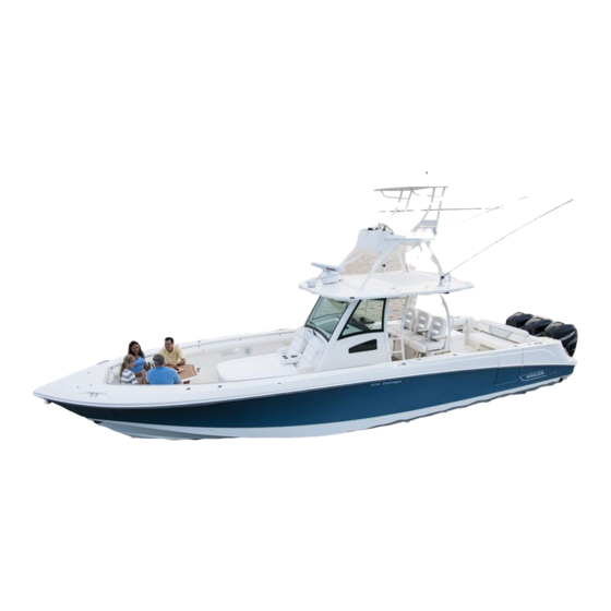 Boston Whaler 370 Outrage Owner's Manual