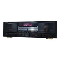 Teac W-850R Owner's Manual