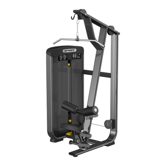 Dyaco SPIRIT SP-3522 Manuals