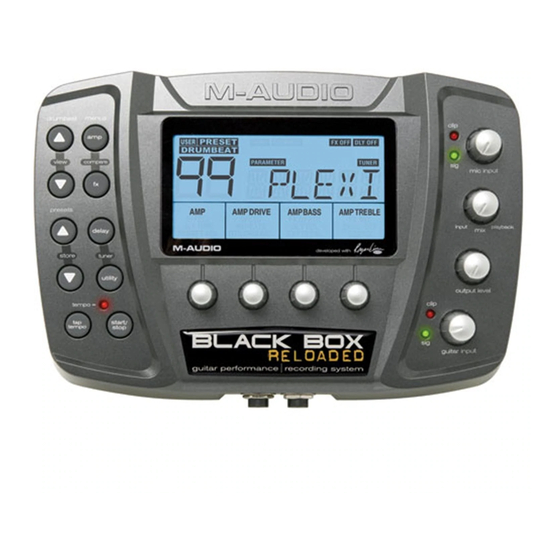 M-Audio Black Box User Manual