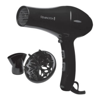 Remington D-2012 Use And Care Manual