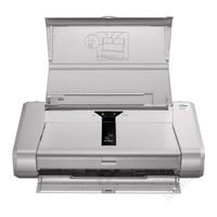 Canon iP100 - PIXMA Color Inkjet Printer Quick Start Manual