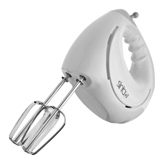 Sinbo SMX 2720 User Manual