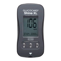 Arkray Glucocard SHINE XL Faqs
