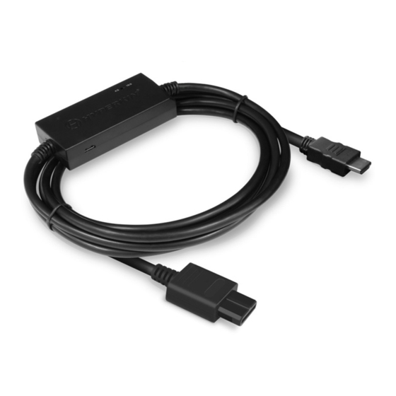 Hyperkin HDT Cable Quick Start Manual
